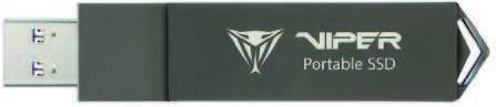 Patriot viper pvp30 portable 1tb ssd e - Patriot Viper PVP30 USB 3.2 Gen 2 Portable 1TB Externe SSD (Black)