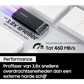 Portable SSD T5 EVO 2TB Black (USB 3.2 Gen 1) - afbeelding 7
