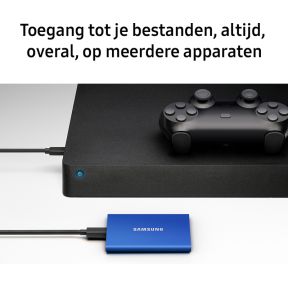 Portable SSD T7 4TB USB 3.2 Gen 2 (1050MB/s) Titan Gray - afbeelding 5