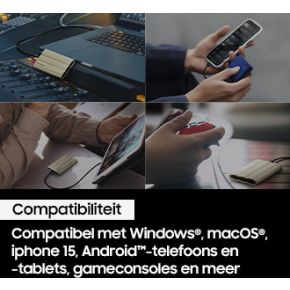 Portable SSD T7 Shield 1TB Zwart, 1050MB/s Lezen, 1000MB/s Schrijven, USB 3.2 Gen 2 - afbeelding 6