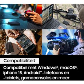 Portable SSD T9 2TB USB 3.2 Gen 2x2 2000MB/s Black - afbeelding 7