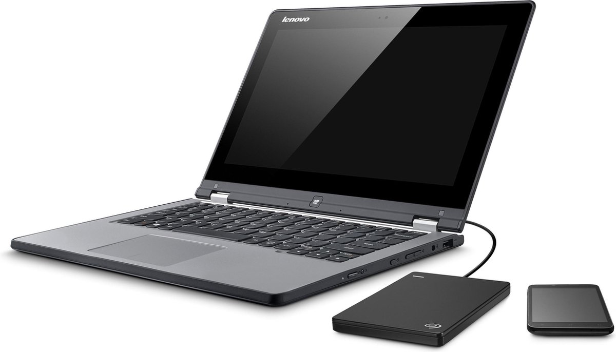 Backup Plus Slim 500GB Portable Hard Drive Zwart - afbeelding 8