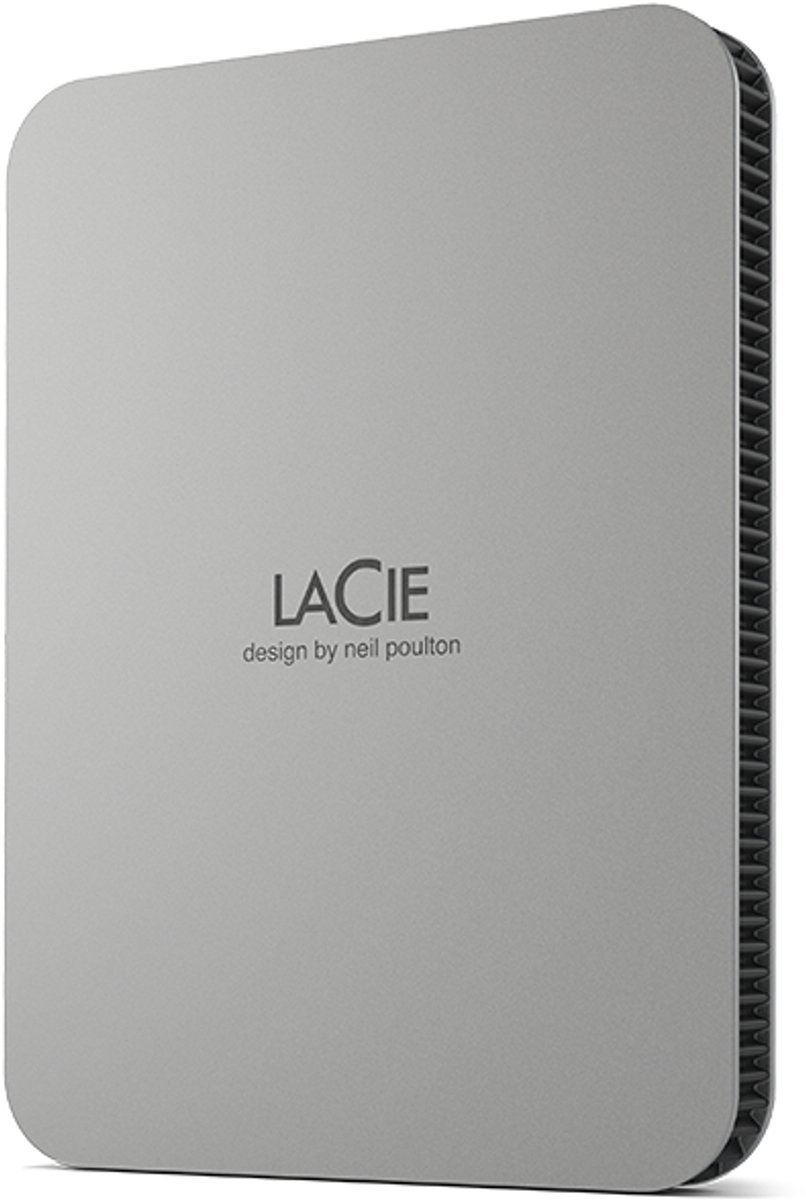 LaCie Mobile Drive 4TB USB-C (USB 3.2 Gen 1) Zilver - afbeelding 3