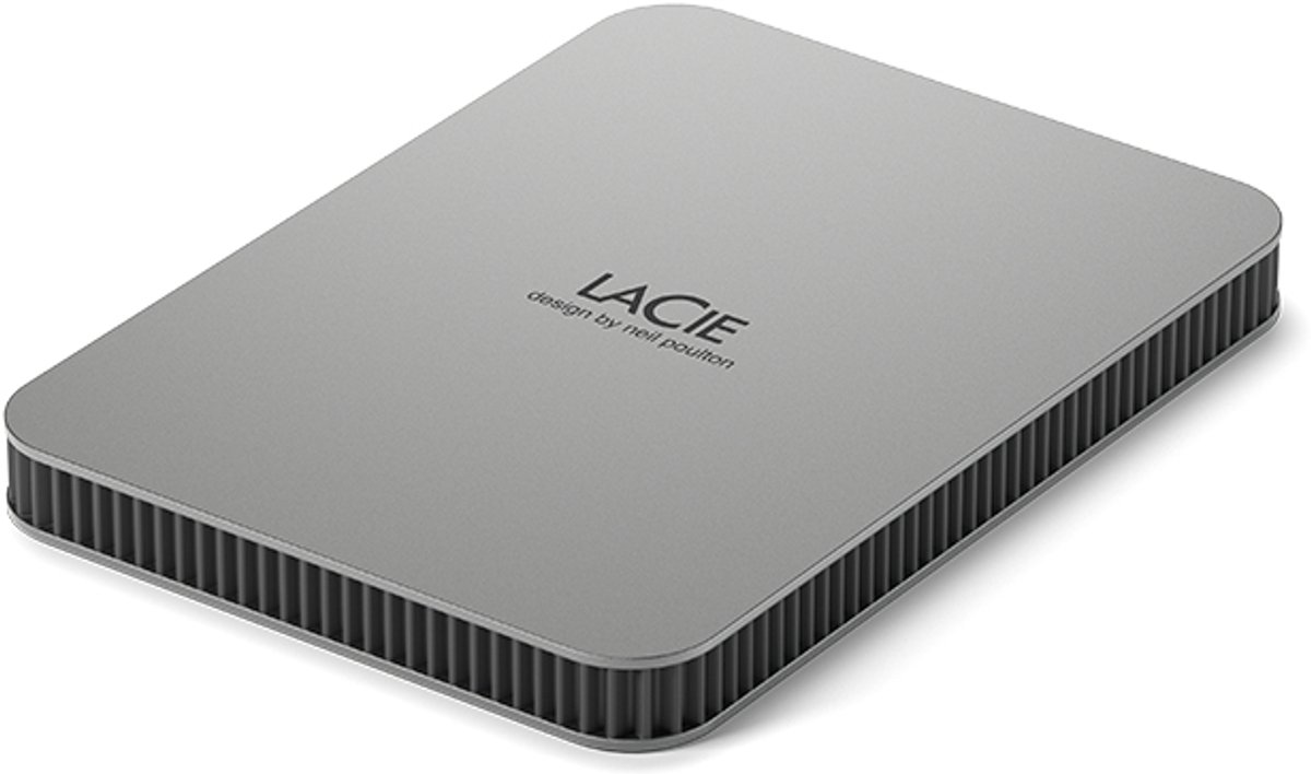 LaCie Mobile Drive 4TB USB-C (USB 3.2 Gen 1) Zilver - afbeelding 4