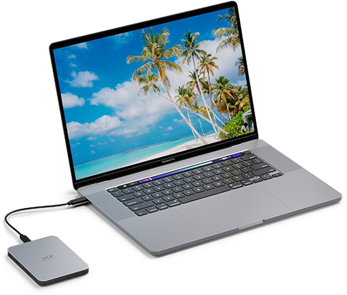 LaCie Mobile Drive 4TB USB-C (USB 3.2 Gen 1) Zilver - afbeelding 5