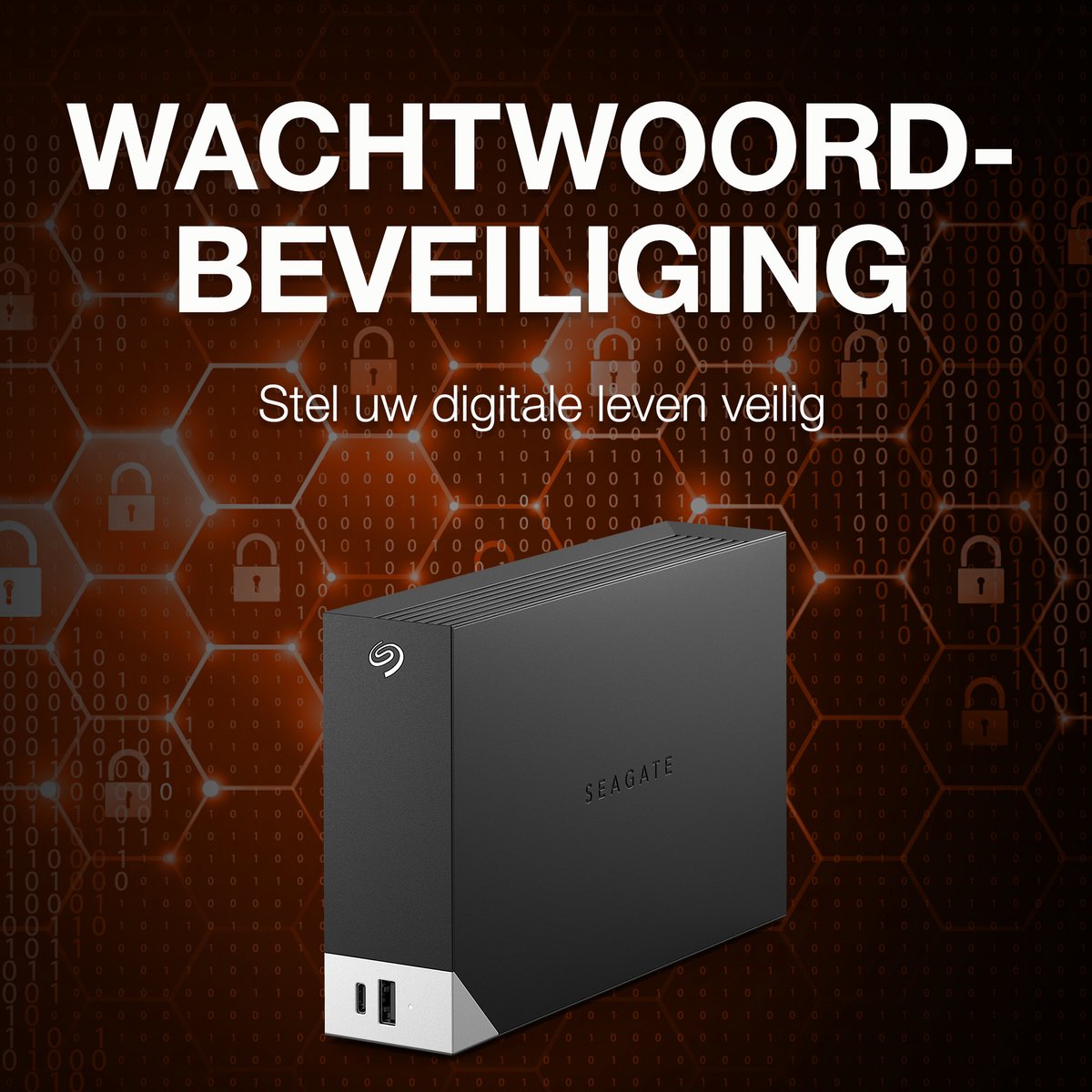 One Touch Hub 16TB USB 3.0 External Desktop Hard Drive - afbeelding 6