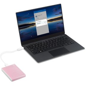 One Touch externe harde schijf 2 TB Roségoud, Wit - afbeelding 8