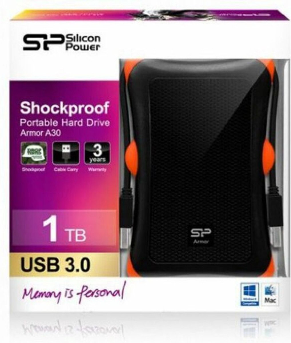 Silicon Power Armor A30 - Externe Harde Schijf - 1 Tb externe opslag - afbeelding 2