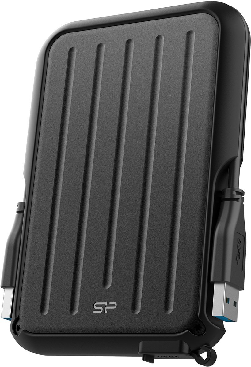 Silicon Power Silicon Power - Armor A66 - Portable Usb 3.2 - Externe Harde Schijf - 2Tb - Zwart