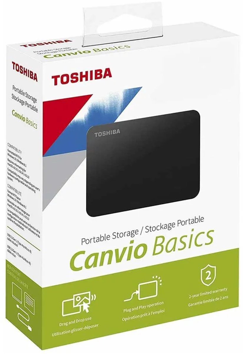Canvio Basics 4TB Externe Harde Schijf - afbeelding 3