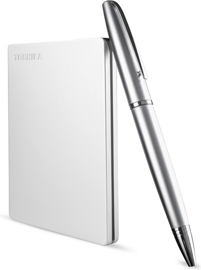 Toshiba canvio slim externe harde schi 837091 2 orig - Toshiba Canvio Slim Silver 2 TB
