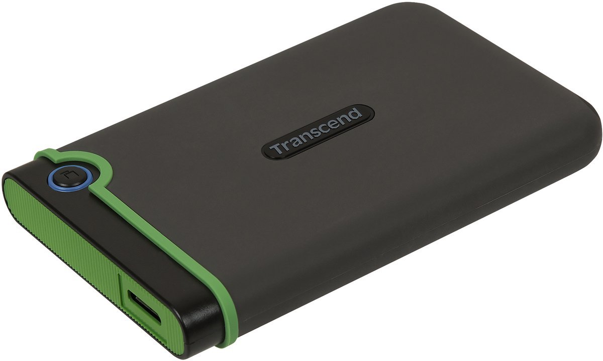Transcend Transcend Storejet® 25M3S Slim 1 Tb Externe Harde Schijf (2,5 Inch) Usb-A 3.1 Gen 1 Ijzergrijs Ts1Tsj25M3S