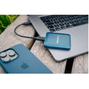 SnapBack 1TB USB 3.2 Gen 2x2 Portable SSD Blauw Metallic - afbeelding 7