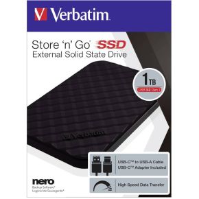 Store 'n' Go Portable SSD 1TB USB 3.2 Gen 1, Black - afbeelding 4