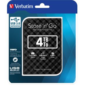 Store 'n' Go Portable Hard Drive 4TB Black - afbeelding 4