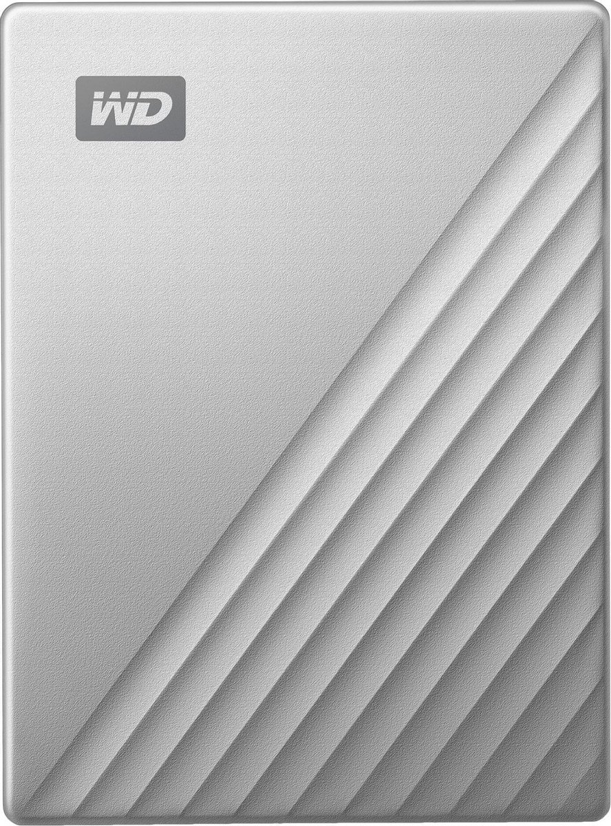 WD Wd My Passport Ultra 1 Tb Externe Harde Schijf (2.5 Inch) Usb-C Zilver Wdbc3C0010Bsl-Wesn