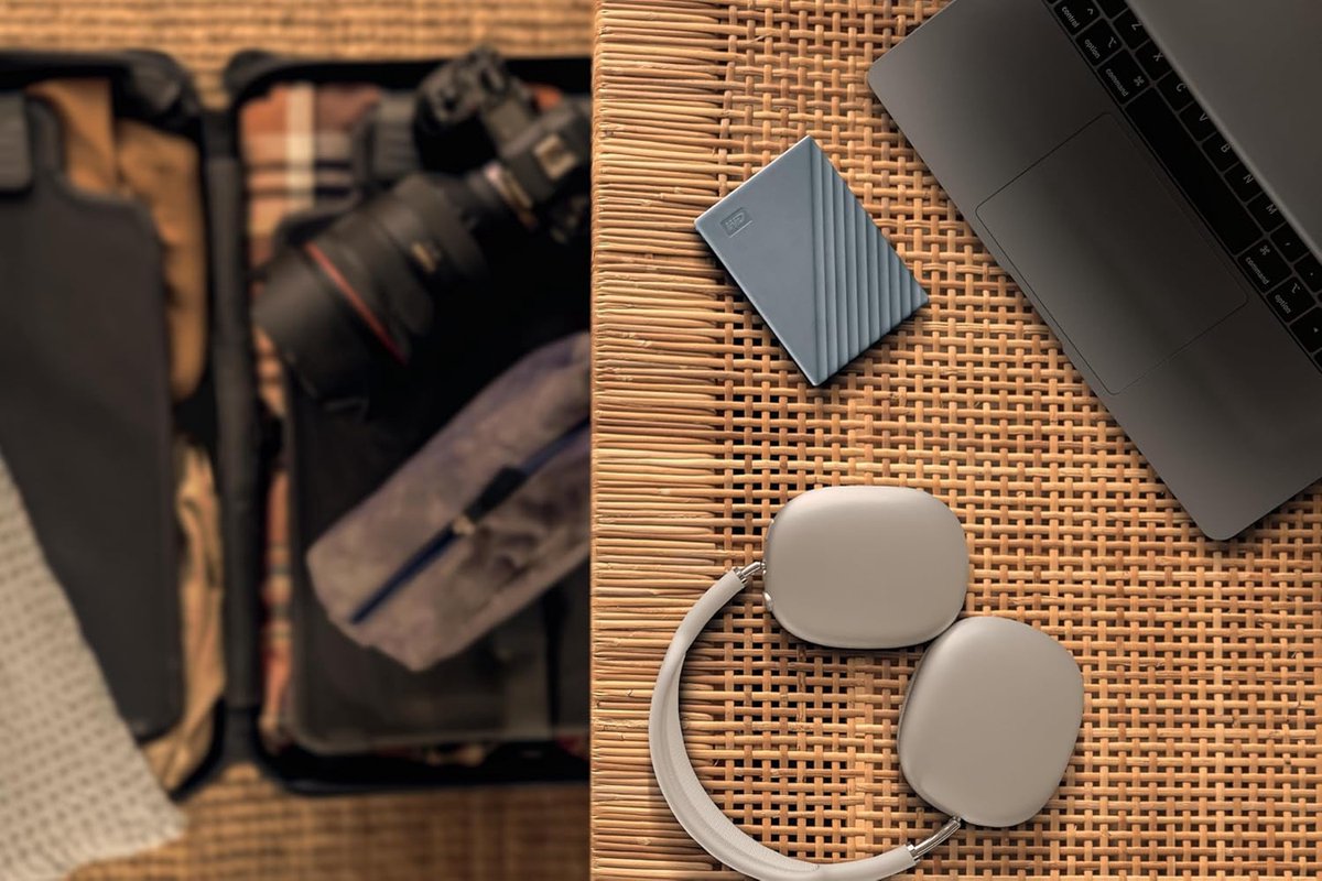 My Passport 2TB Portable USB-C Hard Drive Silicon Grey - afbeelding 3