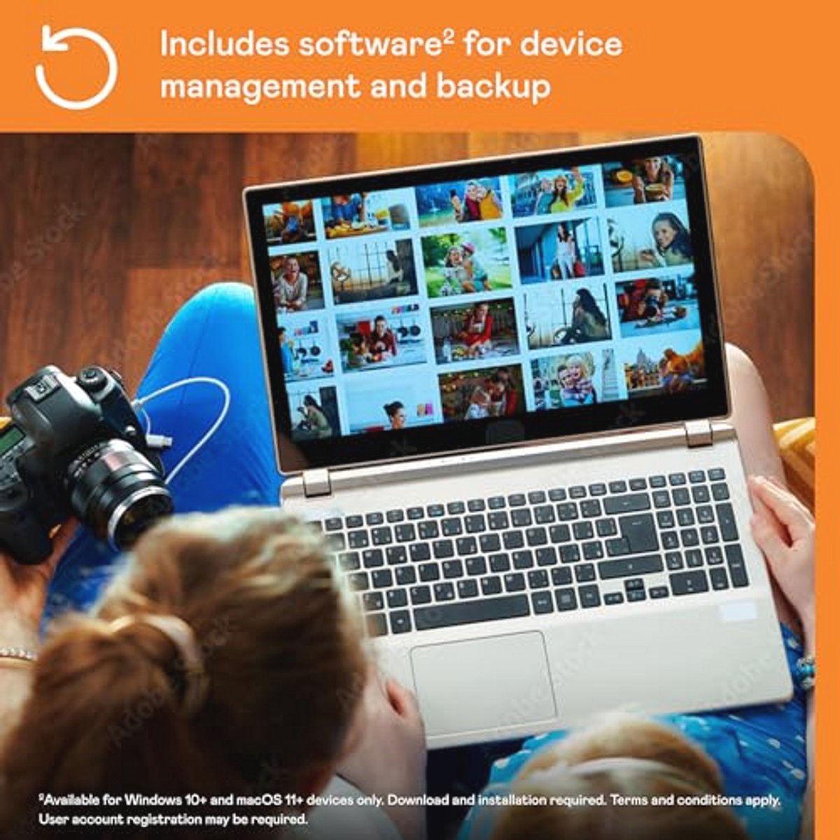 Wd My Passport Works With Usb-C 2Tb (Portable Hard Drive, Backup Software With externe opslag - afbeelding 4