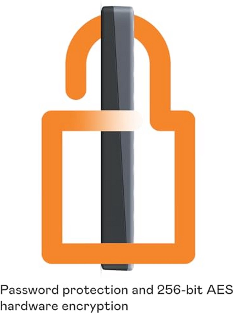 Wd My Passport Works With Usb-C 2Tb (Portable Hard Drive, Backup Software With externe opslag - afbeelding 6