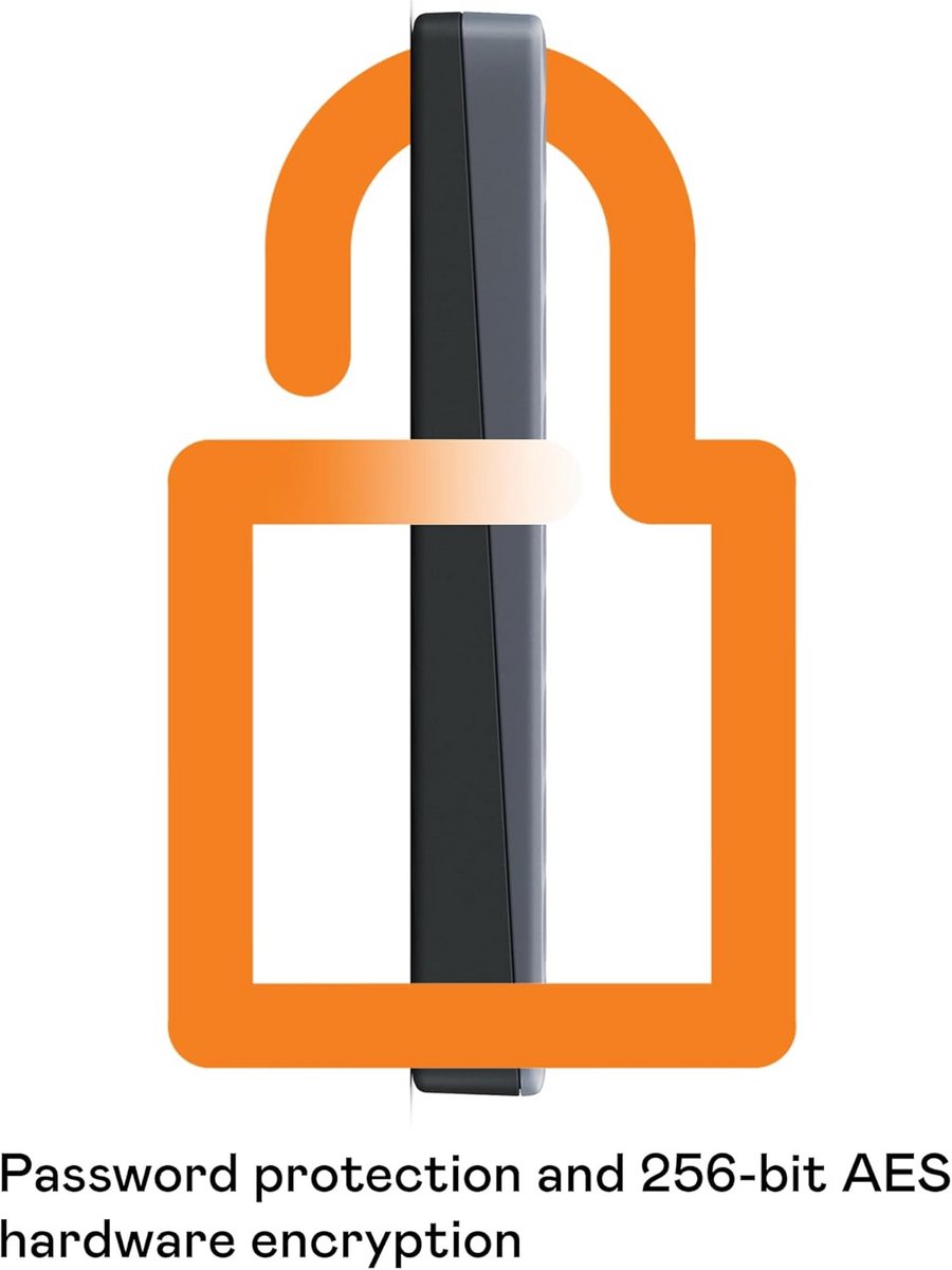 Wd My Passport Works With Usb-C 2Tb (Portable Hard Drive, Backup Software With externe opslag - afbeelding 6