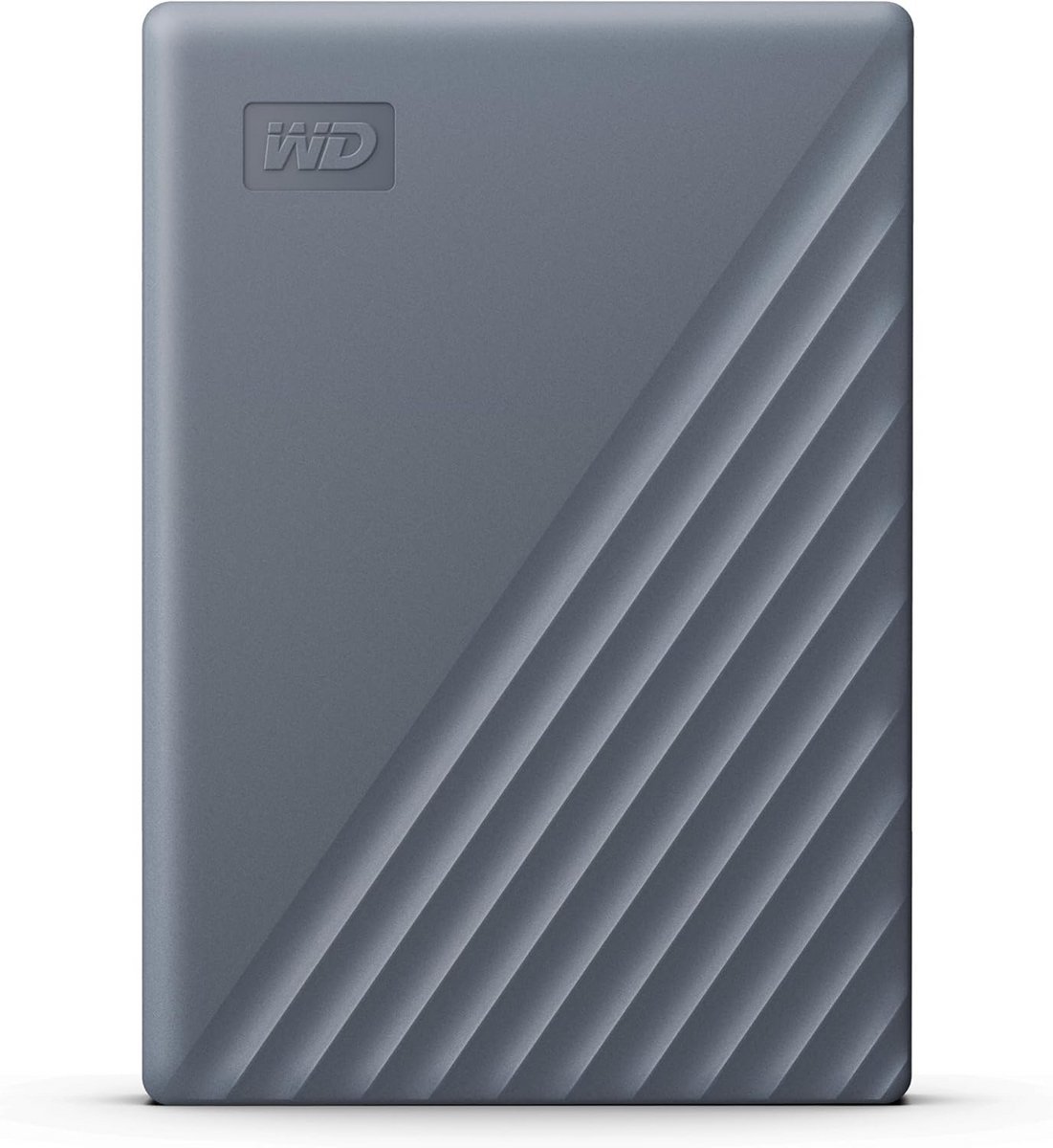 WD Wd My Passport Works With Usb-C 2Tb (Portable Hard Drive, Backup Software With Password Protection, 256-Bit Aes Hardware Encryption) Silicon Grey