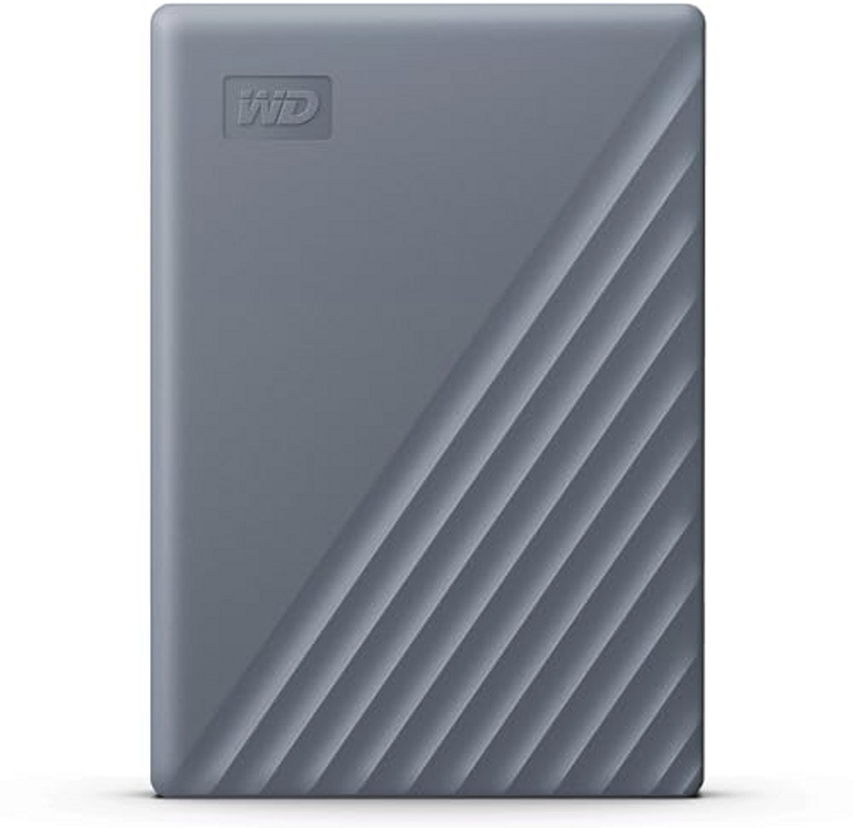 WD Wd My Passport Works With Usb-C 2Tb (Portable Hard Drive, Backup Software With Password Protection, 256-Bit Aes Hardware Encryption) Silicon Grey