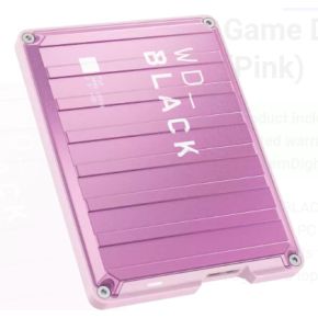 Black P10 2TB Game Drive Pink External Storage - afbeelding 2