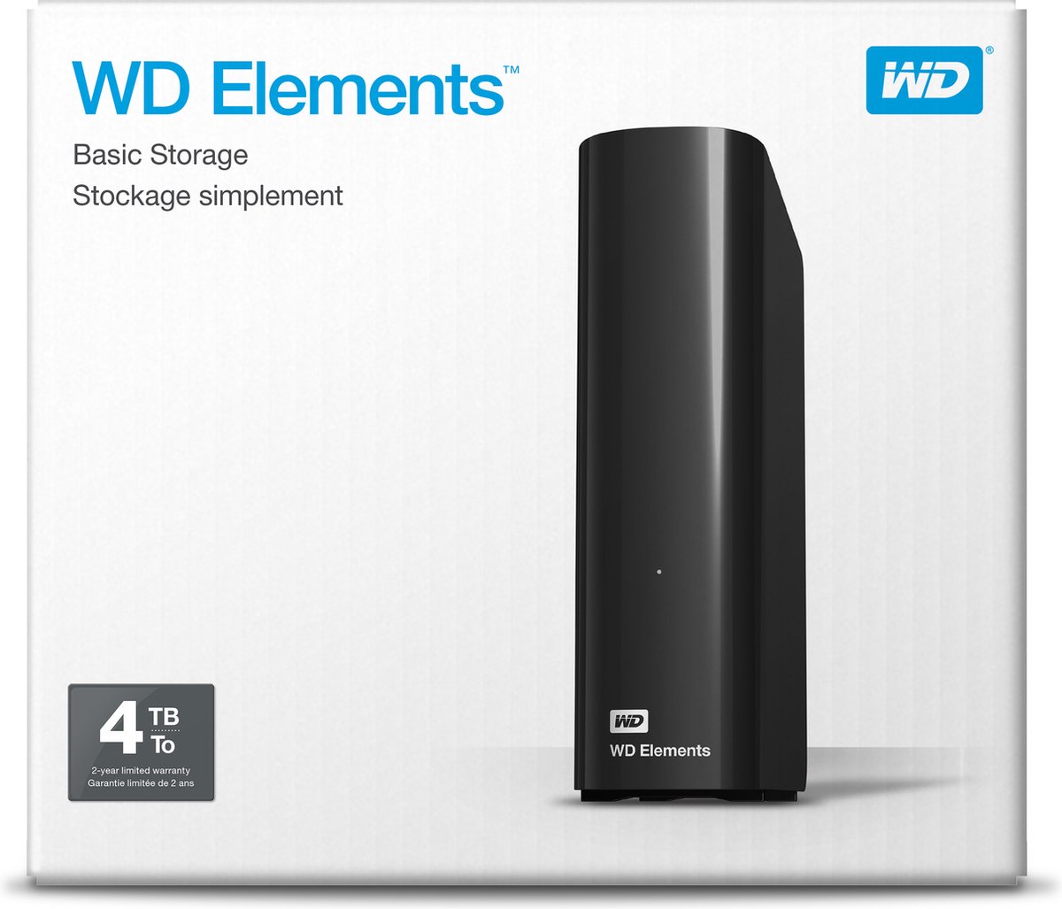 Western Digital Elements Desktop - Externe Harde Schijf - 4Tb externe opslag - afbeelding 9