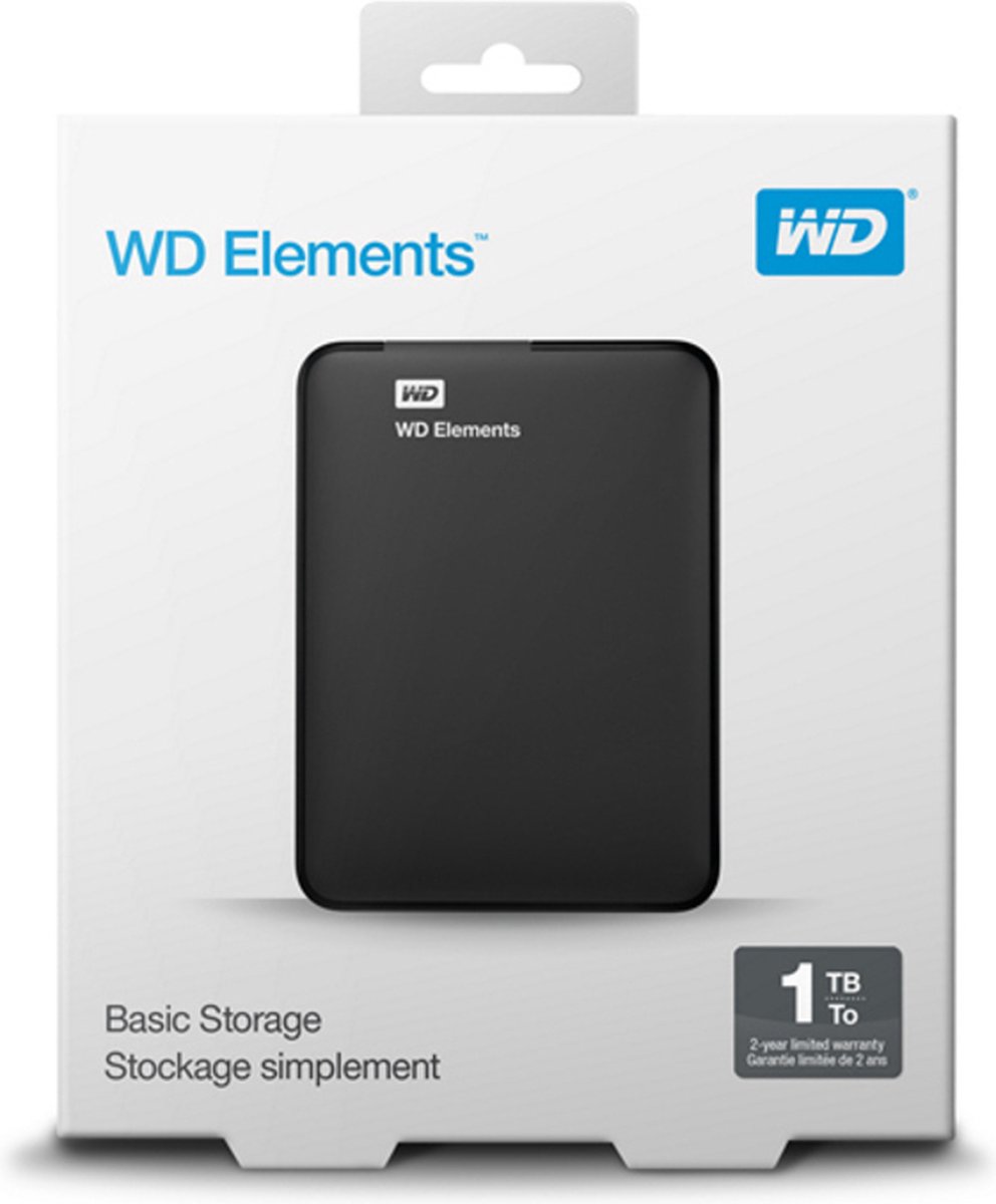 Western Digital Elements Portable - Externe Harde Schijf - 1Tb externe opslag - afbeelding 11