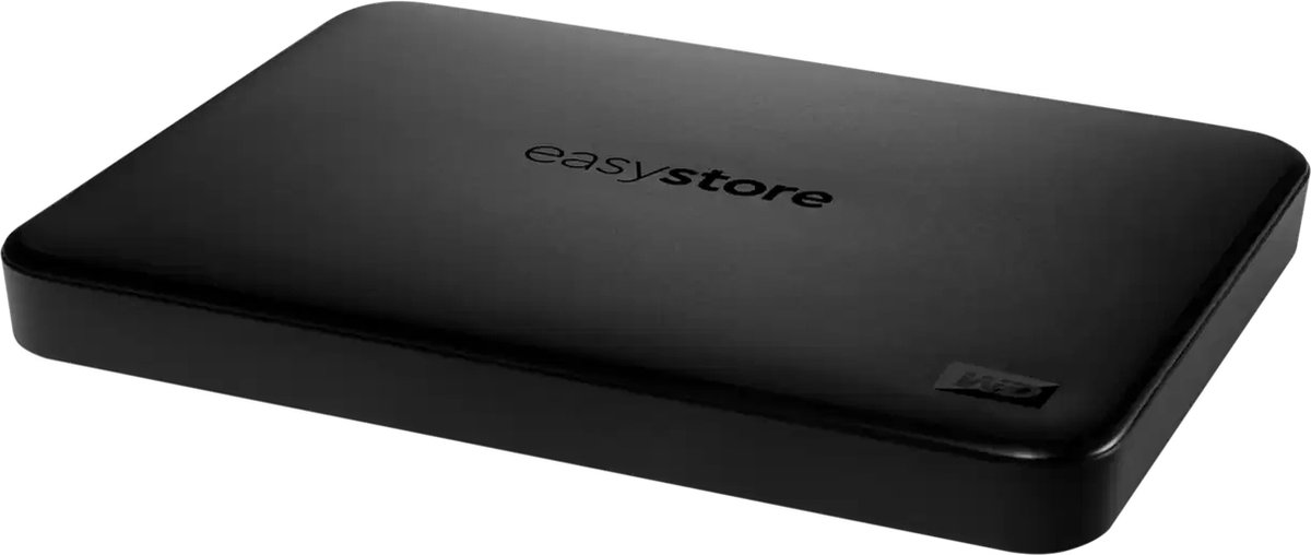 WD Easystore Portable 1TB Externe Harde Schijf - Zwart - afbeelding 2
