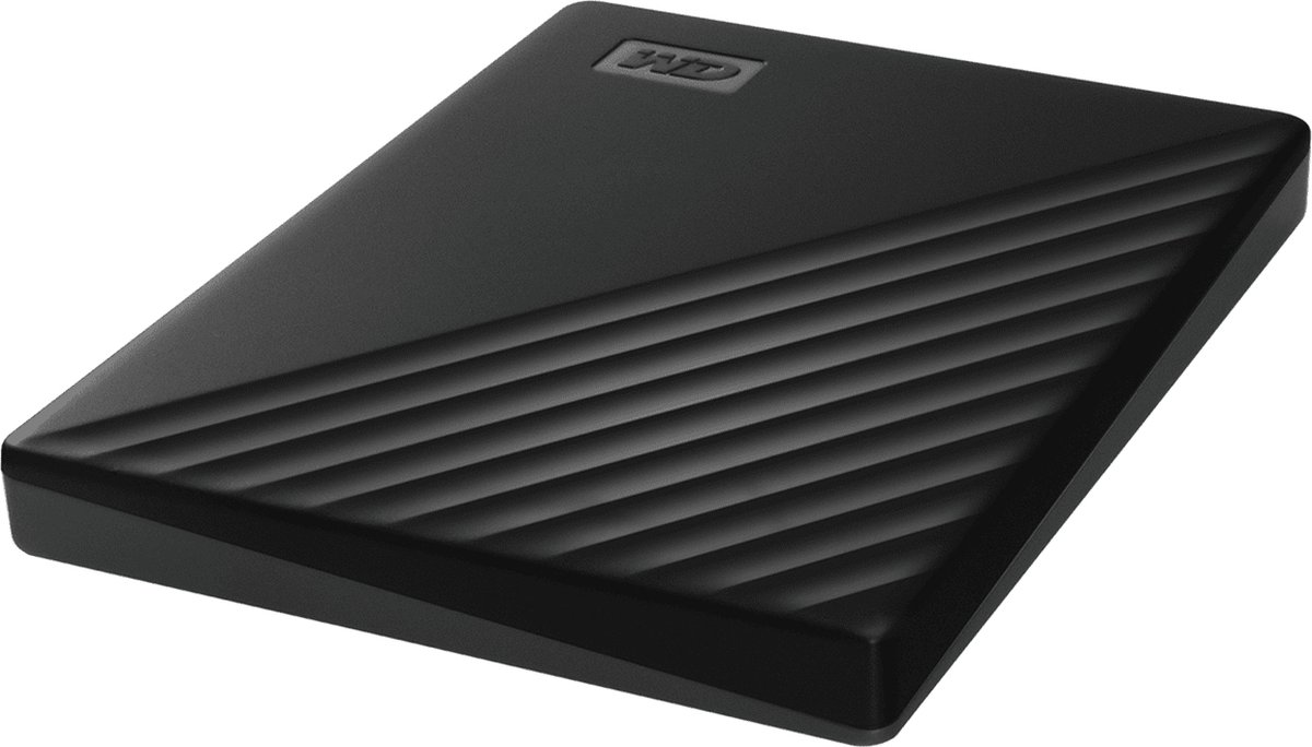WD My Passport 1TB Portable External Hard Drive Zwart - afbeelding 2