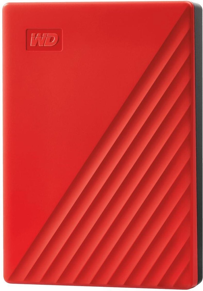 Western Digital Western Digital My Passport - Externe Harde Schijf - 5 Tb Rood