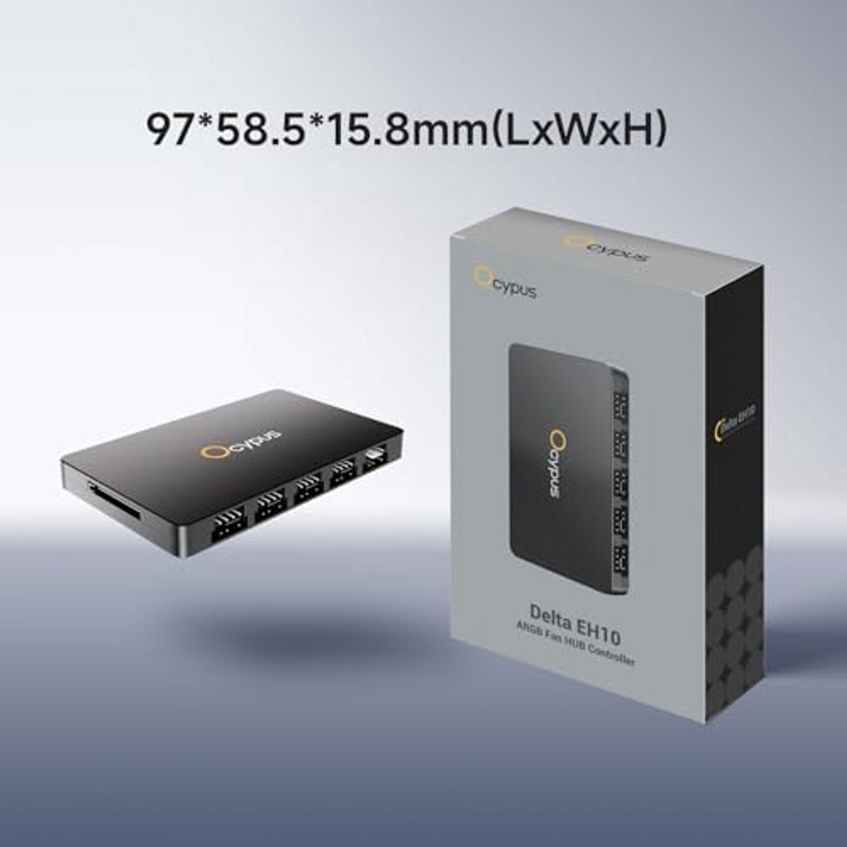 10-Poorts Fan Hub Voor Computerbehuizing - 4-Pin Pwm Of 3-Pin Argb Controller, ventilator controller - afbeelding 4