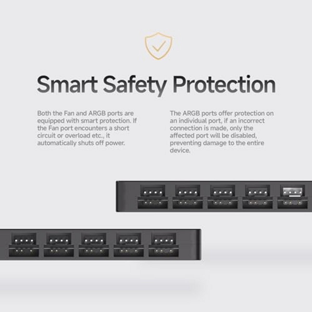10-Port Pc Fan Hub Met Afstandsbediening - Pwm En Argb Controller, Magnetische ventilator controller - afbeelding 7