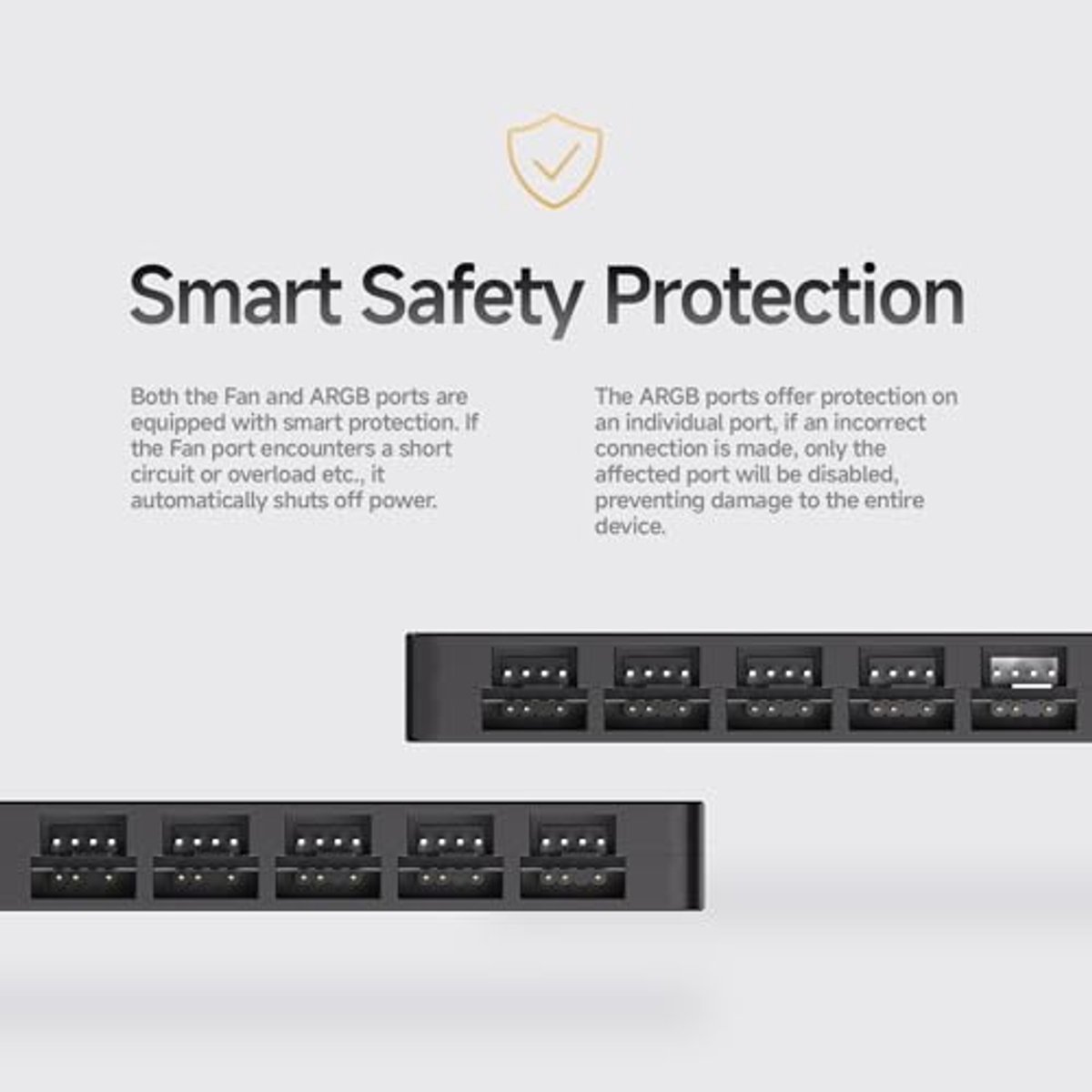 10-Port Pc Fan Hub Met Afstandsbediening - Pwm En Argb Controller, Magnetische ventilator controller - afbeelding 5