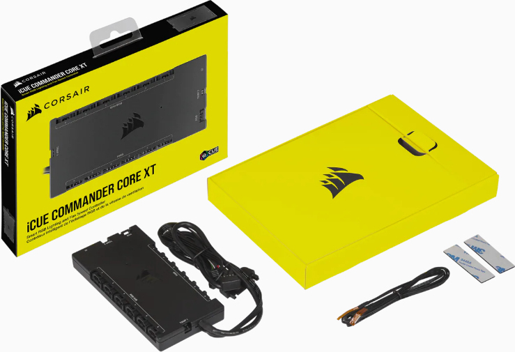 Corsair icue commander core xt 4 orig - Corsair iCUE Commander CORE XT Smart RGB Lighting and Fan Controller