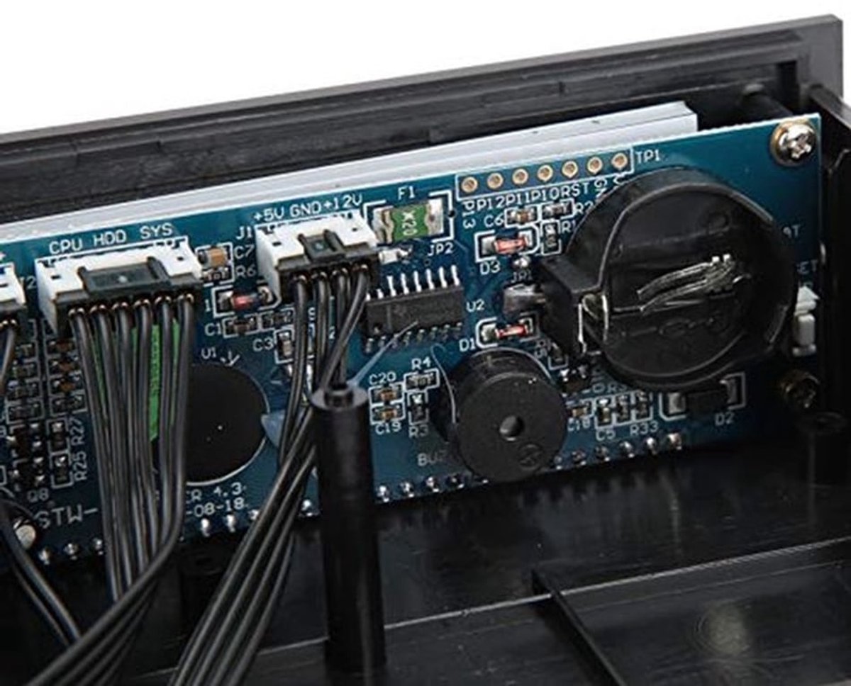 Karzo - Computer 3 Fan Speed Controller Cpu/Hdd/Sys Temperatuurregeling Lcd ventilator controller - afbeelding 7