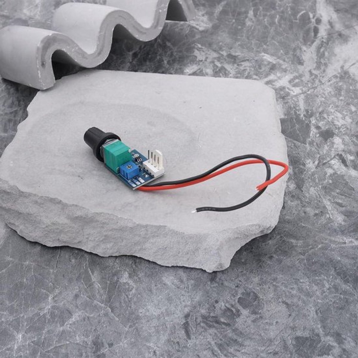 Karzo - Dc12V Pwm Fan Snelheid Controller Met Push Switch Voor Server Koeling - ventilator controller - afbeelding 2