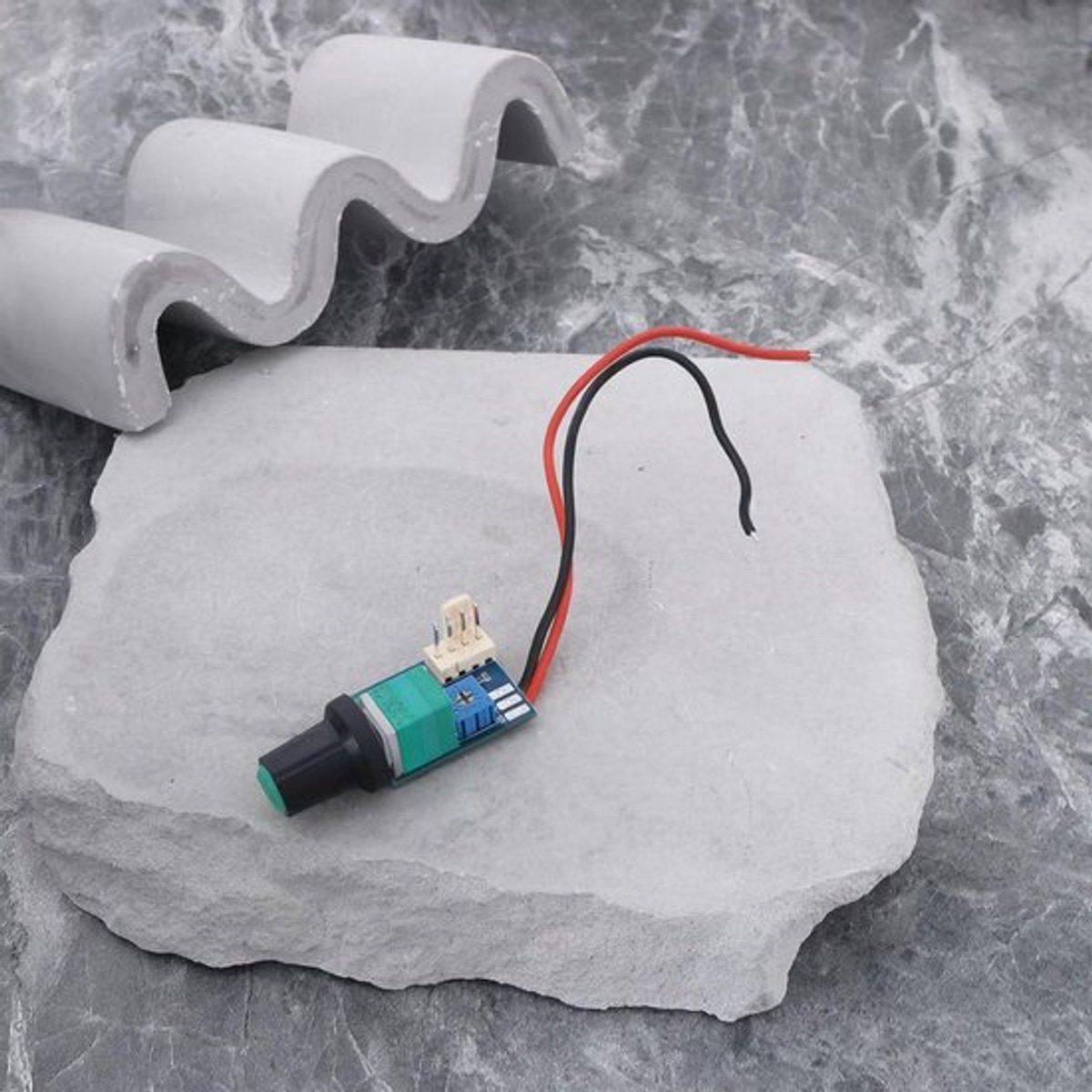 Karzo - Dc12V Pwm Fan Snelheid Controller Met Push Switch Voor Server Koeling - ventilator controller - afbeelding 3