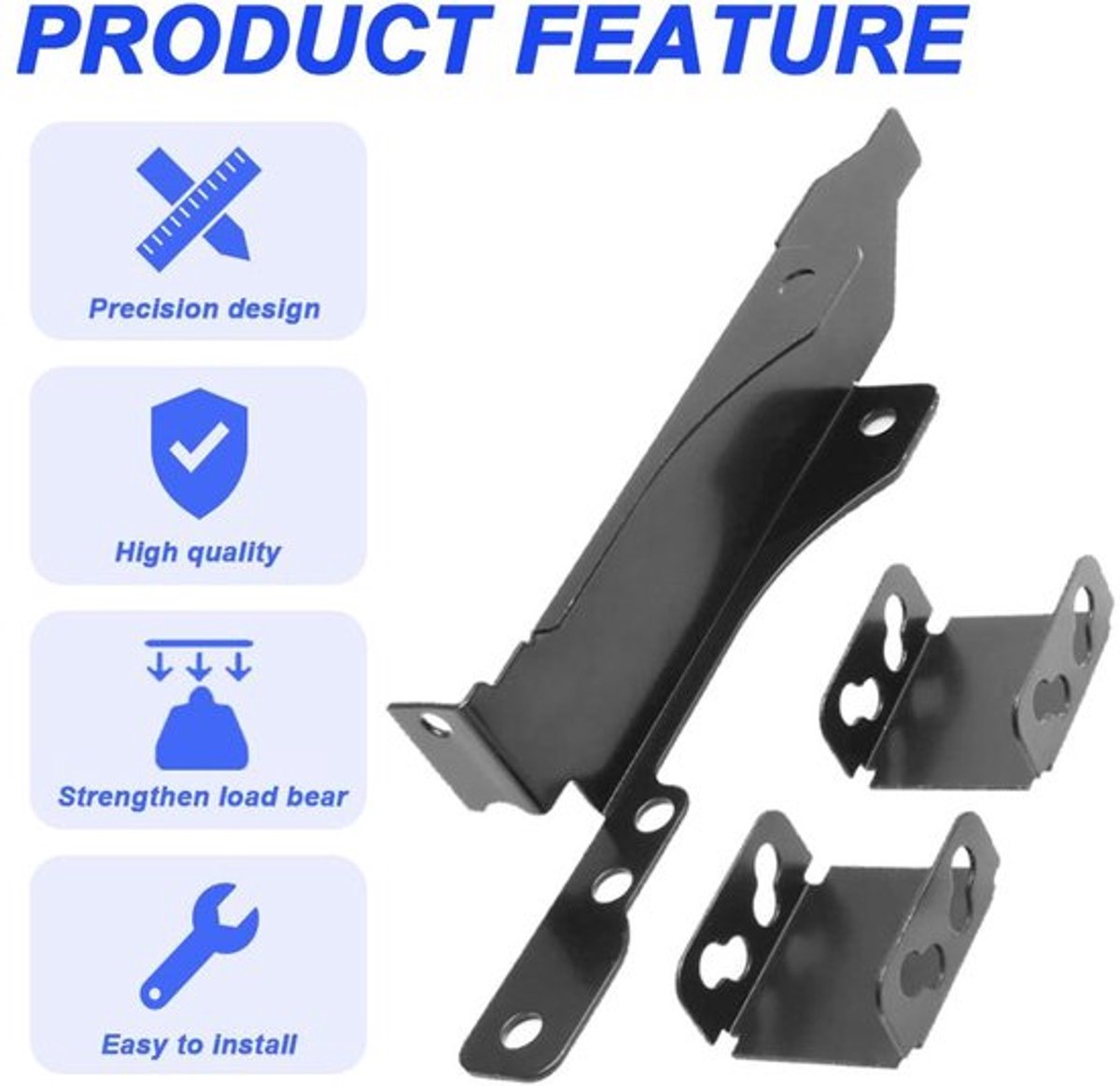 Karzo - Pci Slot Bracket Kit Met Dual Fan Mount Rack - Pc Fan Radiator 12 Cm - ventilator controller - afbeelding 4