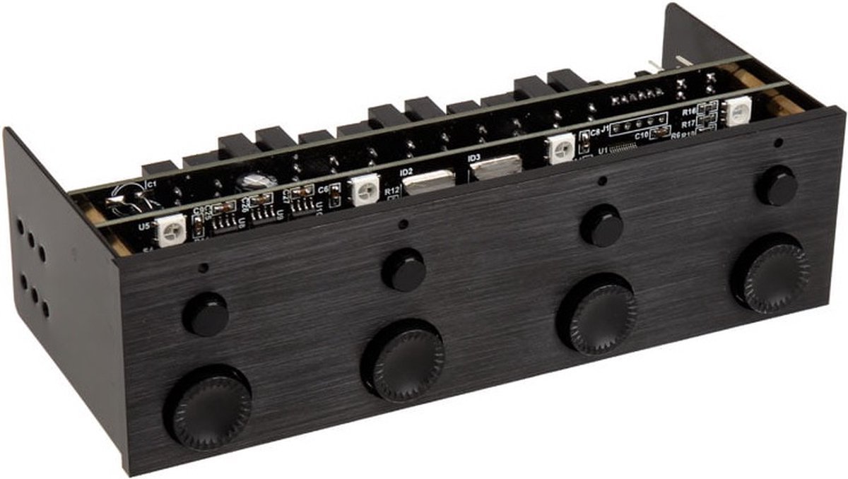 Lamptron Lamptron Cl420 Rgb & Fan Controller 5.25 Inch - Zwart