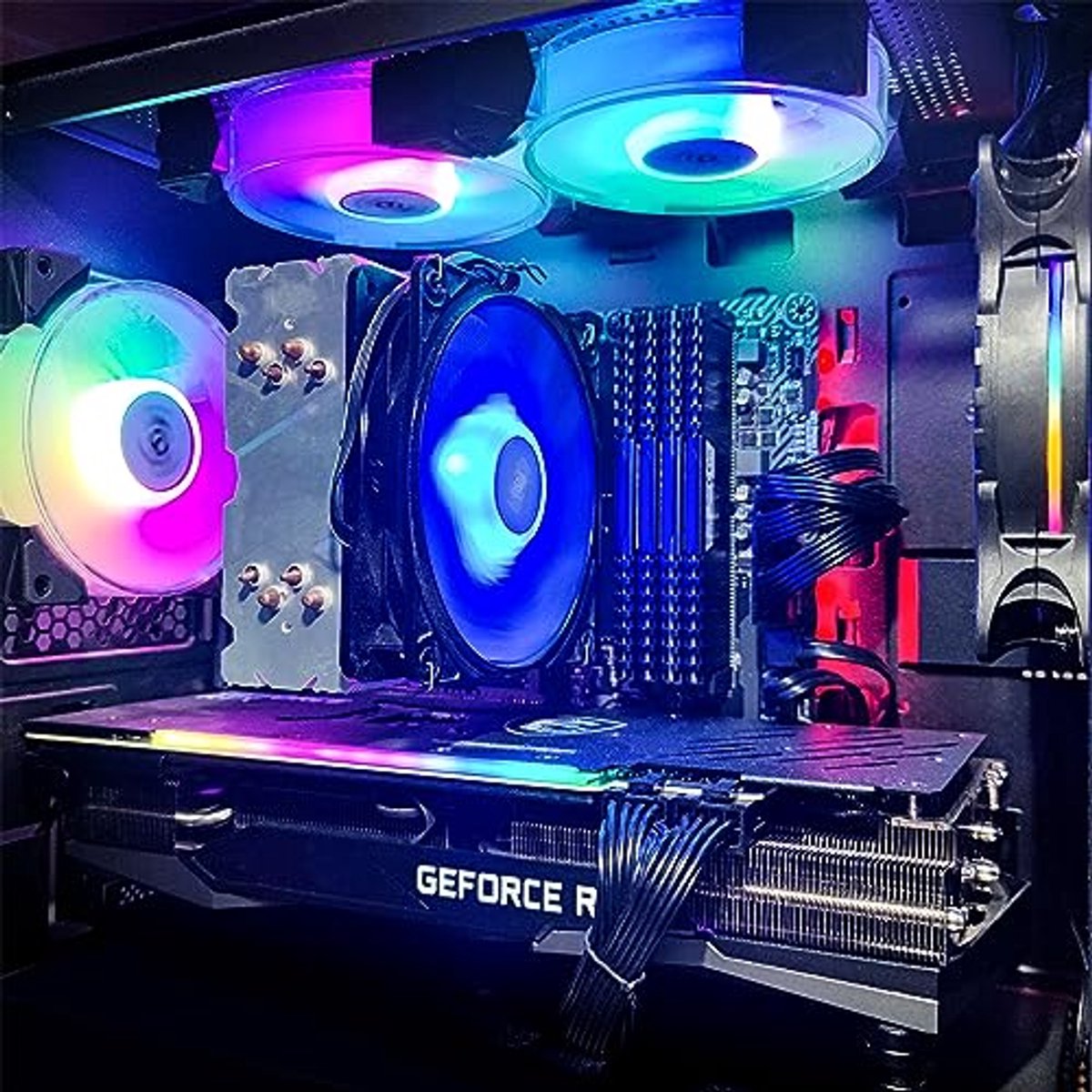 MIWATT 11-Poorts 5V ARGB Splitter Hub met SATA-voeding - afbeelding 6