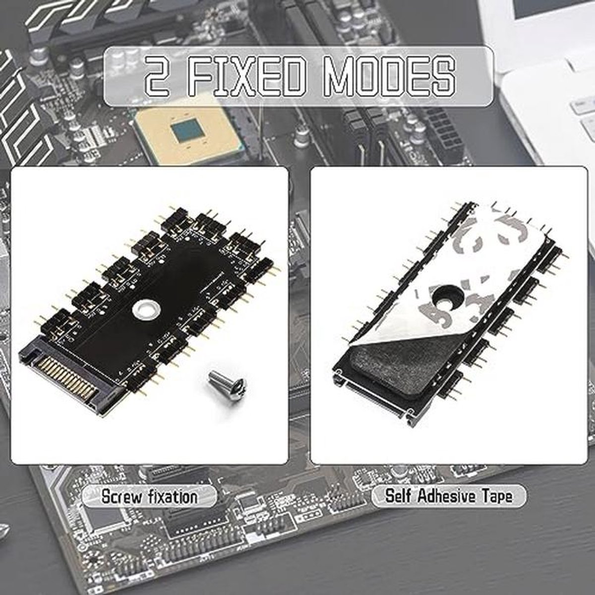 11-Port ARGB Fan Hub SATA - afbeelding 7