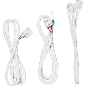 Lian Li Edge Gold Modular USB/PWM Hub White - afbeelding 3