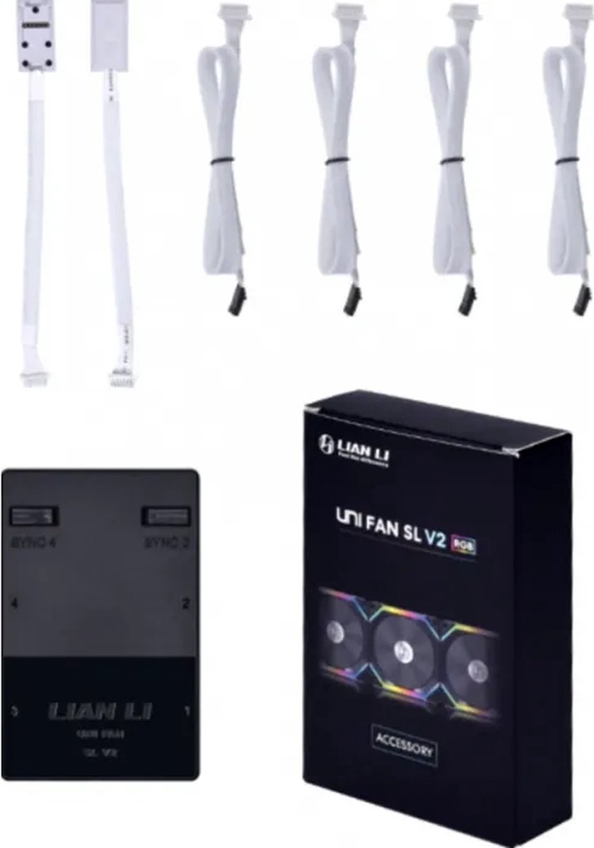 UNI HUB SLV2 L-Connect 3 Controller White - afbeelding 2