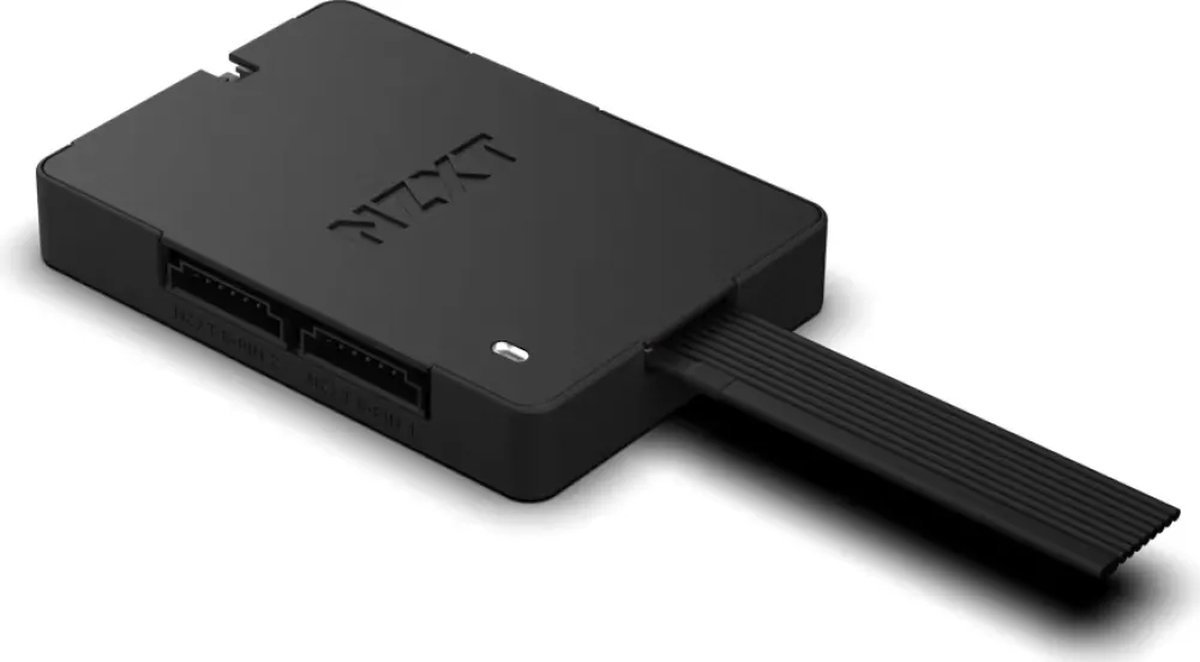 NZXT Nzxt Control Hub - Digital Rgb Lighting & Fan Speed Controller Zwart
