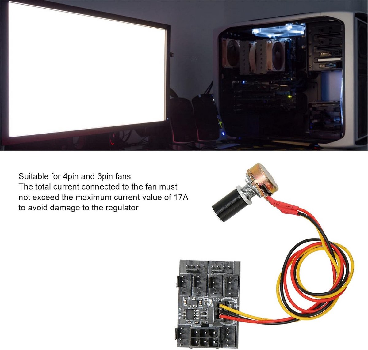Fan Hub - 8 Poorten / 17A - afbeelding 3