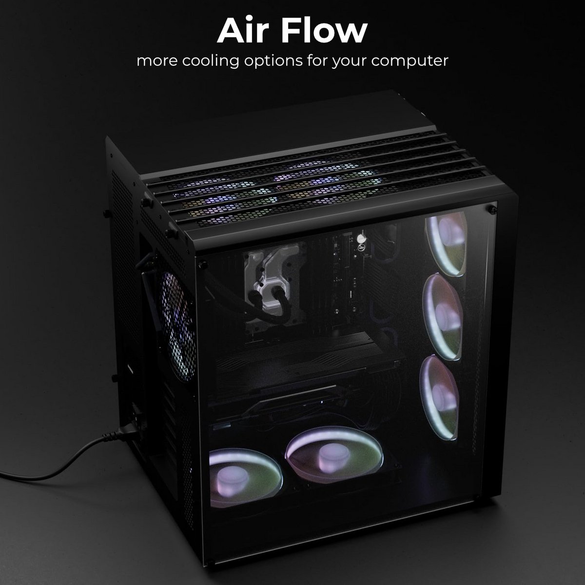 Pwm Fan Y-Kabel En Uitbreidingskabel Set - 15Cm + 30Cm - Fan Controller En ventilator controller - afbeelding 4