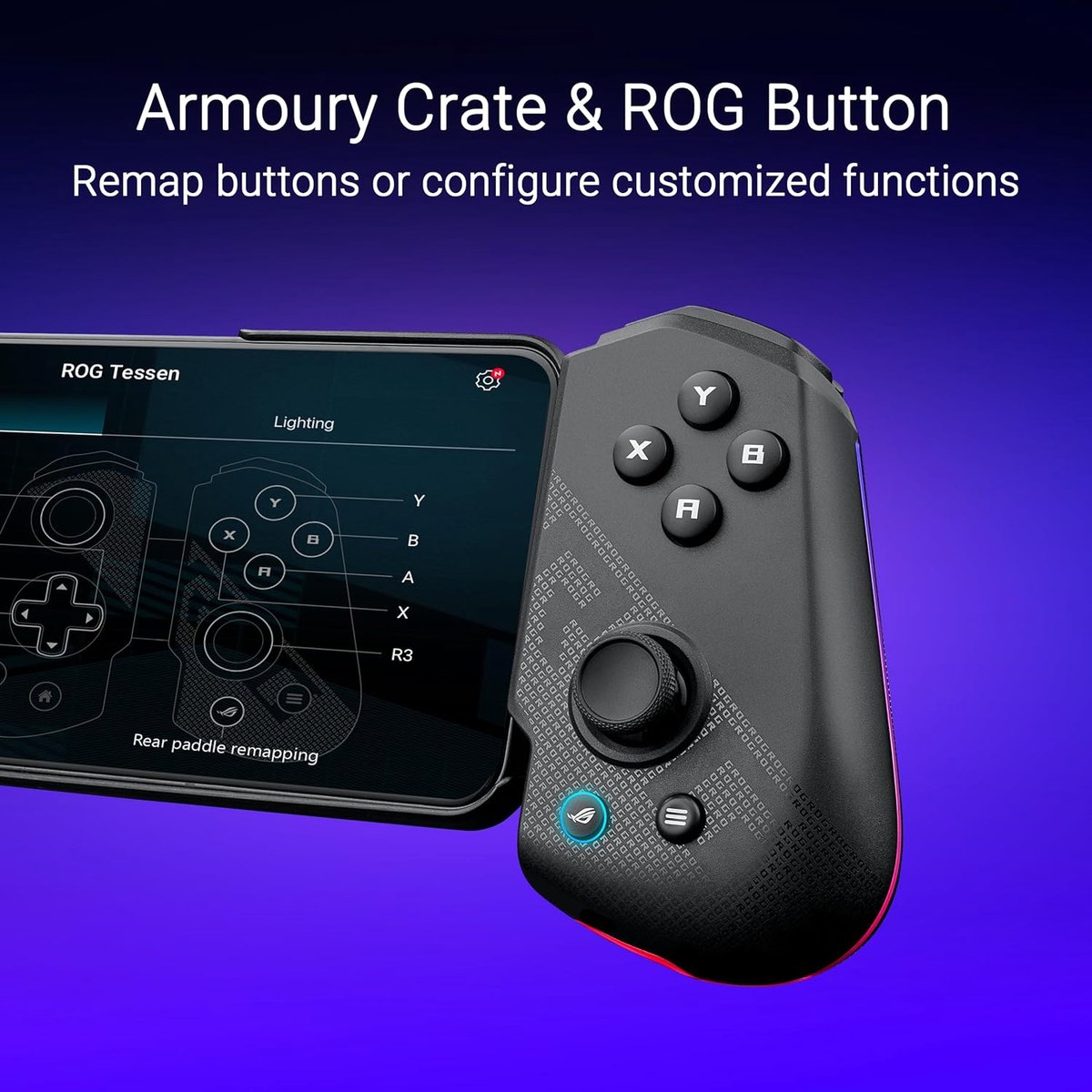 Asus rog tessen gamepad android usb 3 orig - ASUS ROG Tessen Mobile Mobiele controller
