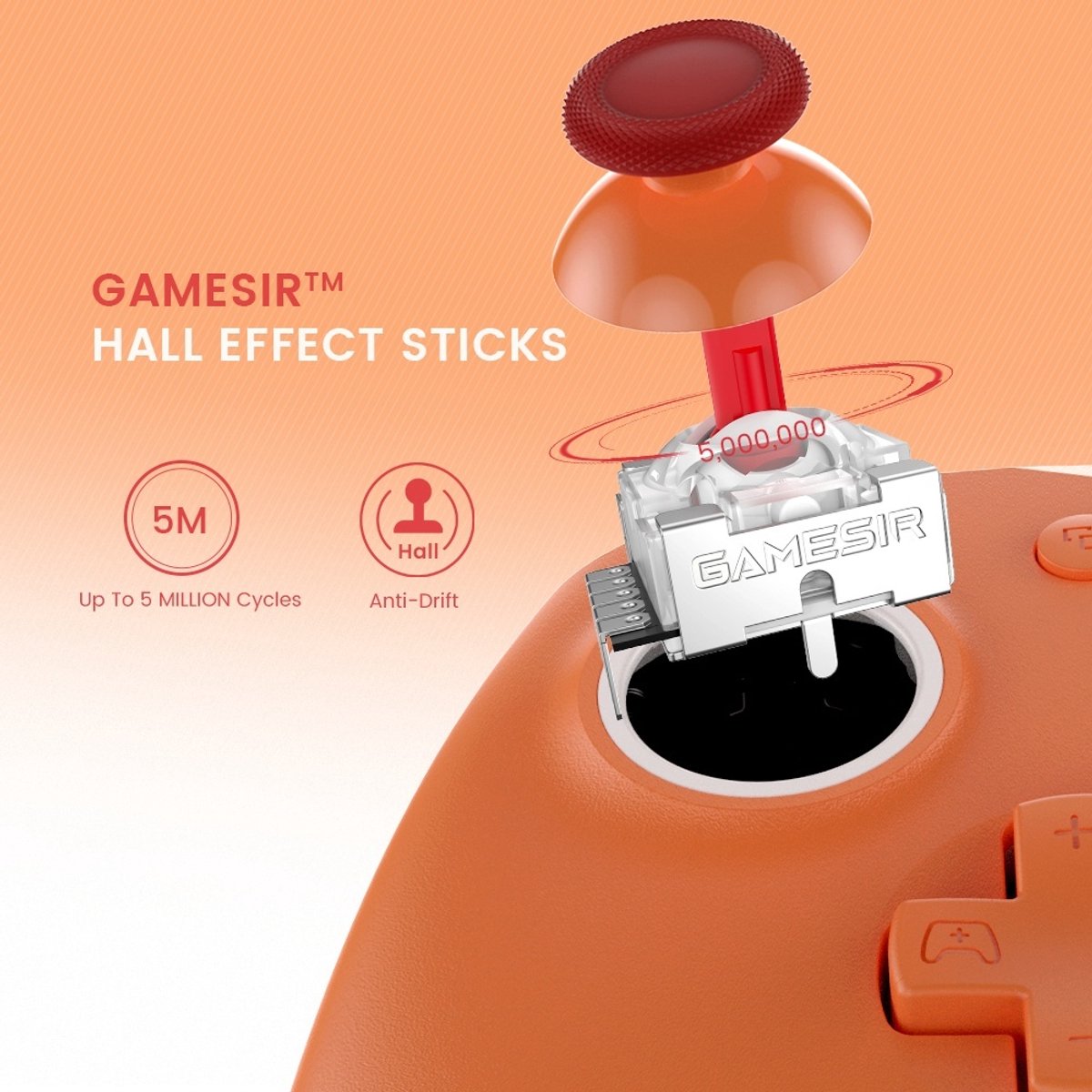 Gamesir g7 se bedrade controller hall 9553624 2 orig - Gamesir G7 Se Controller (blauw)